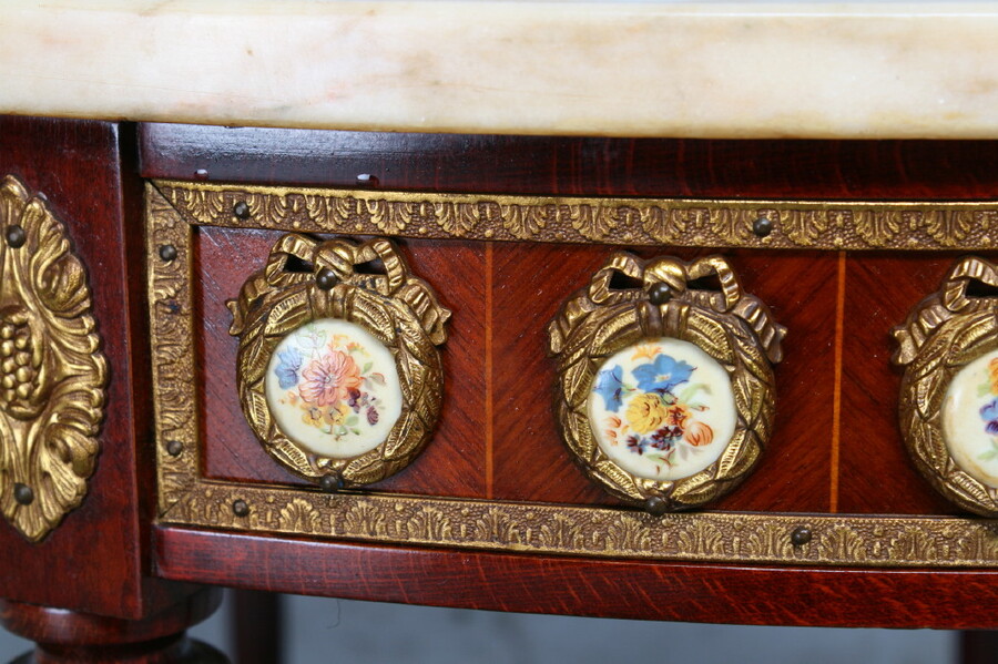 Louis XVI Coffee Table (Marble top)