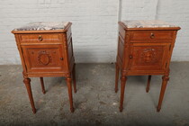 Louis XVI Nightstands (Pair)