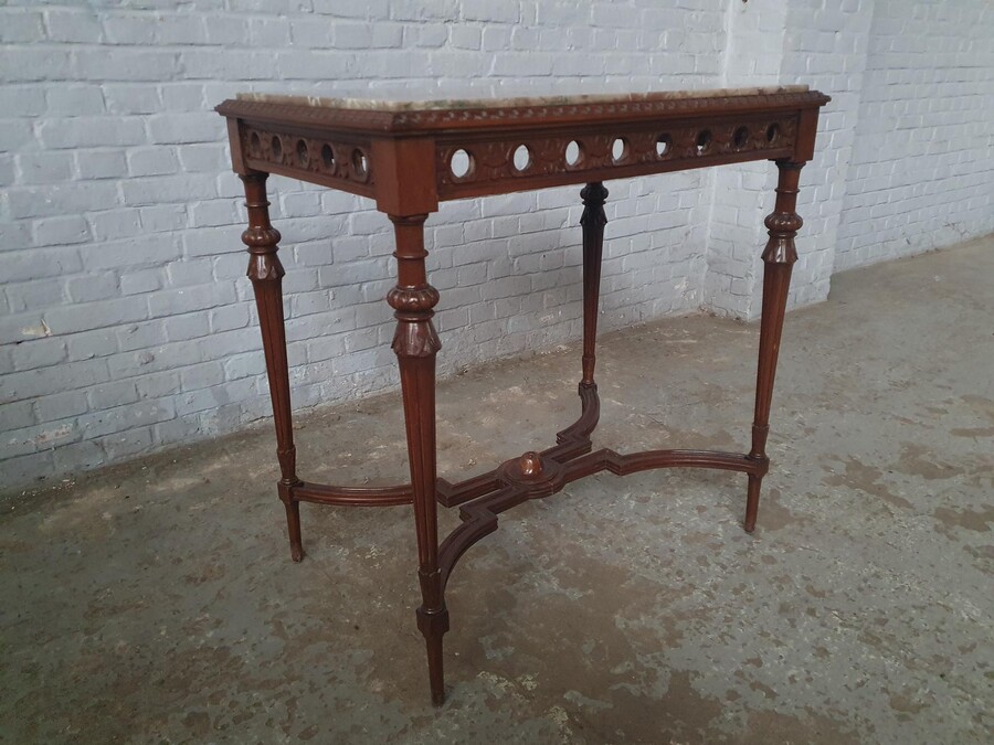 Louis XVI Sidetable (Marble top)