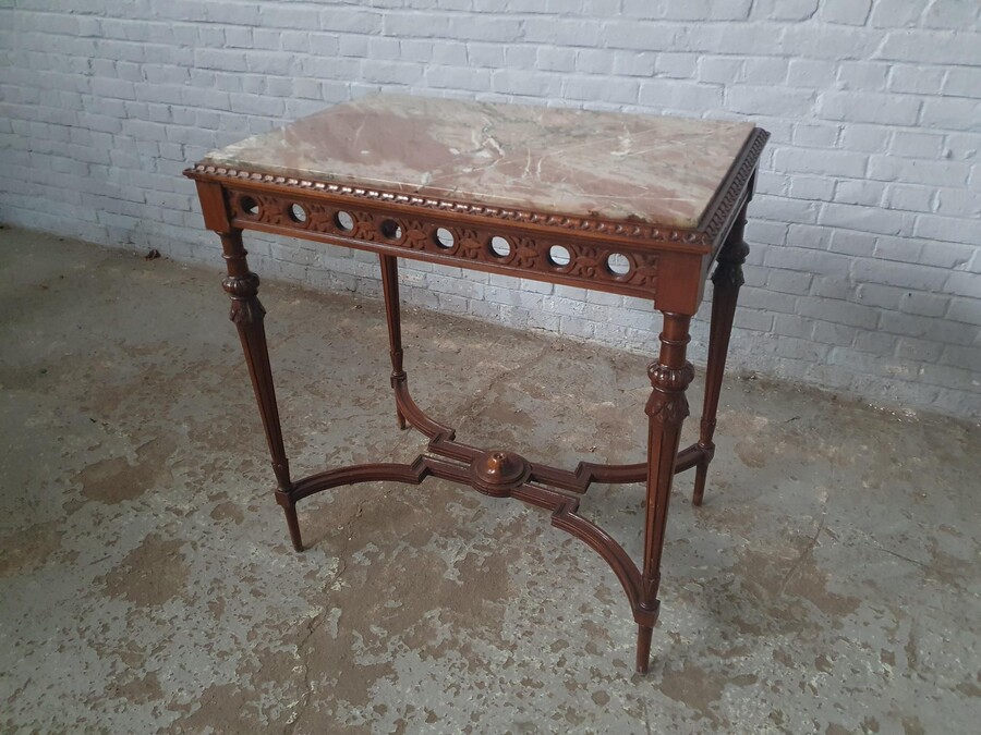 Louis XVI Sidetable (Marble top)