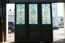 Louis XVI Stained Glass Doors