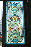 Louis XVI Stained Glass Doors