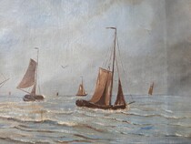 Marine Painting  (Signed)