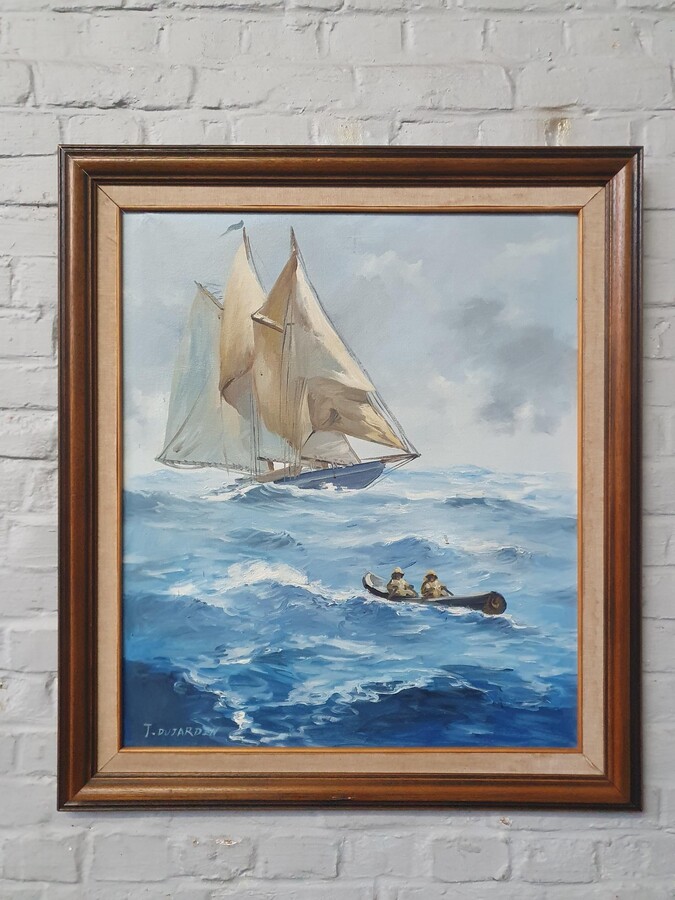 Marine Painting  (Signed)