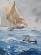 Marine Painting  (Signed)