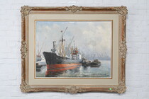 Maritime Painting  (Signed)