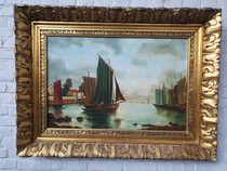 Maritime Painting  (Signed)