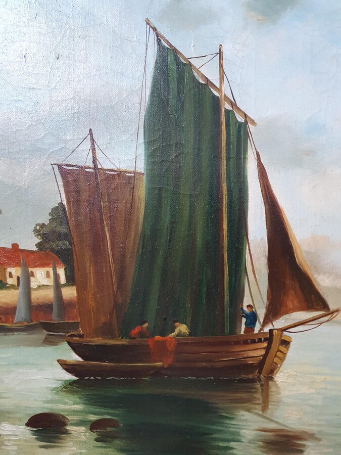 Maritime Painting  (Signed)