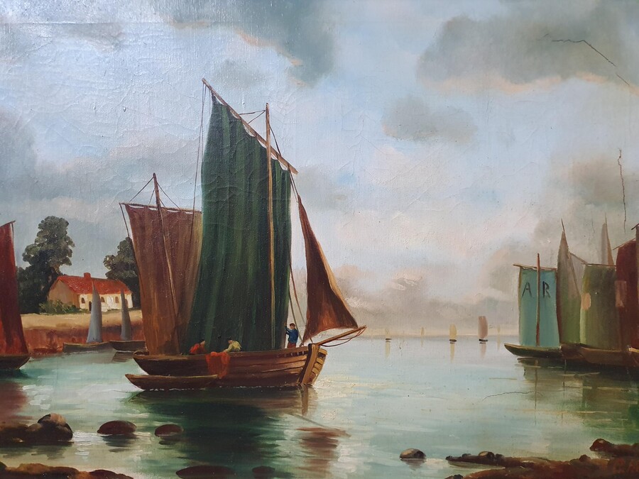 Maritime Painting  (Signed)