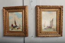Paintings (Signed) maritin Belgium Canvas 1900