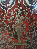 Nap III (Boulle) Cabinet (marble top)