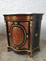 Nap III (Boulle) Cabinet (marble top)