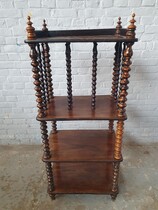 Etagere Cabinet Napoleon III Belgium Rosewood 1860
