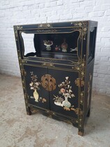 Cabinet (inlaid) Oriental (Chinese) China Wood/Jade/mother of pearl 1950