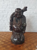 Figure (large) Oriental (Chinese) China Wood 1880