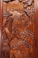 Oriental (Chinese) Screen (Paravent)