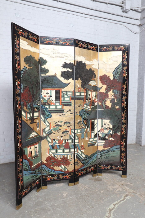 Oriental (Chinese) Screen (Paravent)