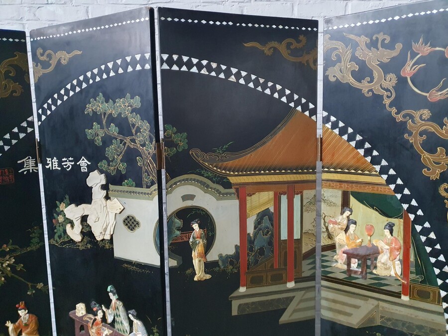 Oriental (Chinese) Screen (Paravent)