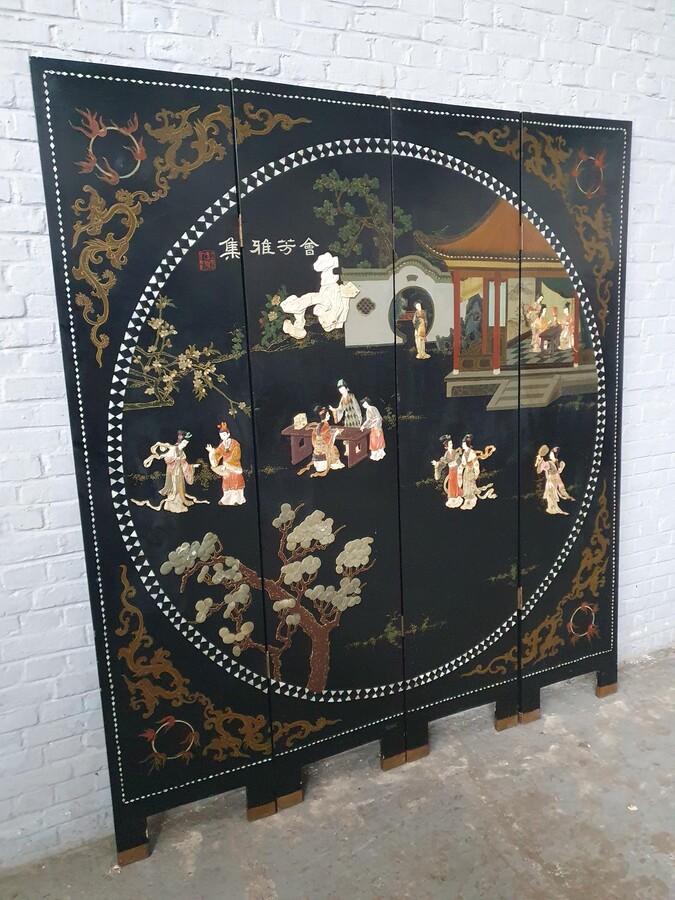 Oriental (Chinese) Screen (Paravent)