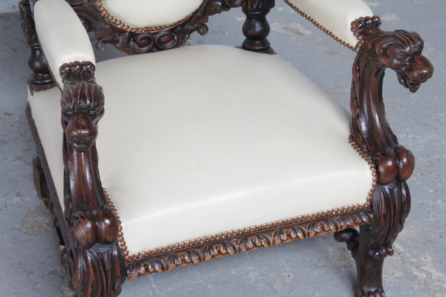 Renaissance Armchairs (pair)