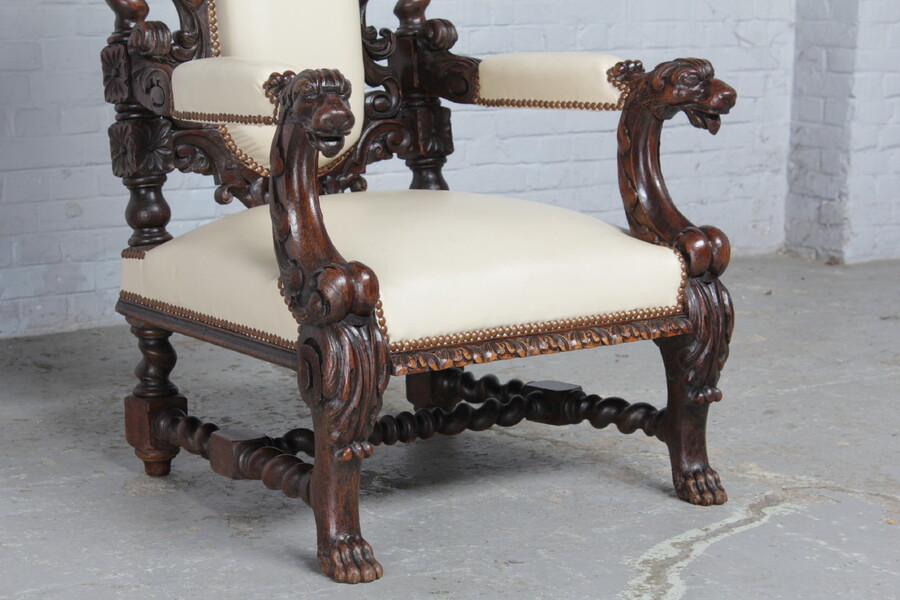 Renaissance Armchairs (pair)