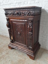 Cabinet Renaissance France Oak 1890