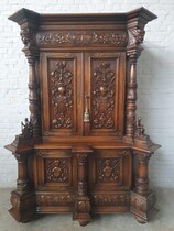 Dinningroomset Renaissance Belgium Oak 1920