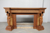 Renaissance Fireplace mantel