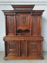 Buffet (cabinet) Renaissance (Henry II) France Walnut (Solid) 1890