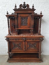 Server (marble top) Renaissance (Henry II) France Walnut 1890