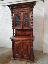 Cabinet (Buffet) Renaissance (Mechelen) Belgium Oak 1900