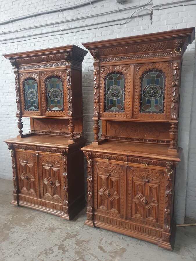 Renaissance (Mechelen) Cabinets (pair)