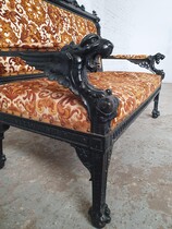 Renaissance Napoleon III Bench