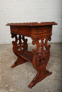 Sideboard (marble top) Renaissance France Walnut 1920