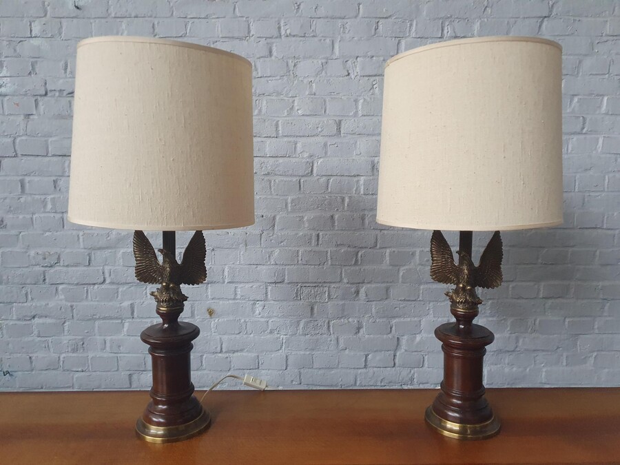 Rococo (Empire) Table lamps (pair)