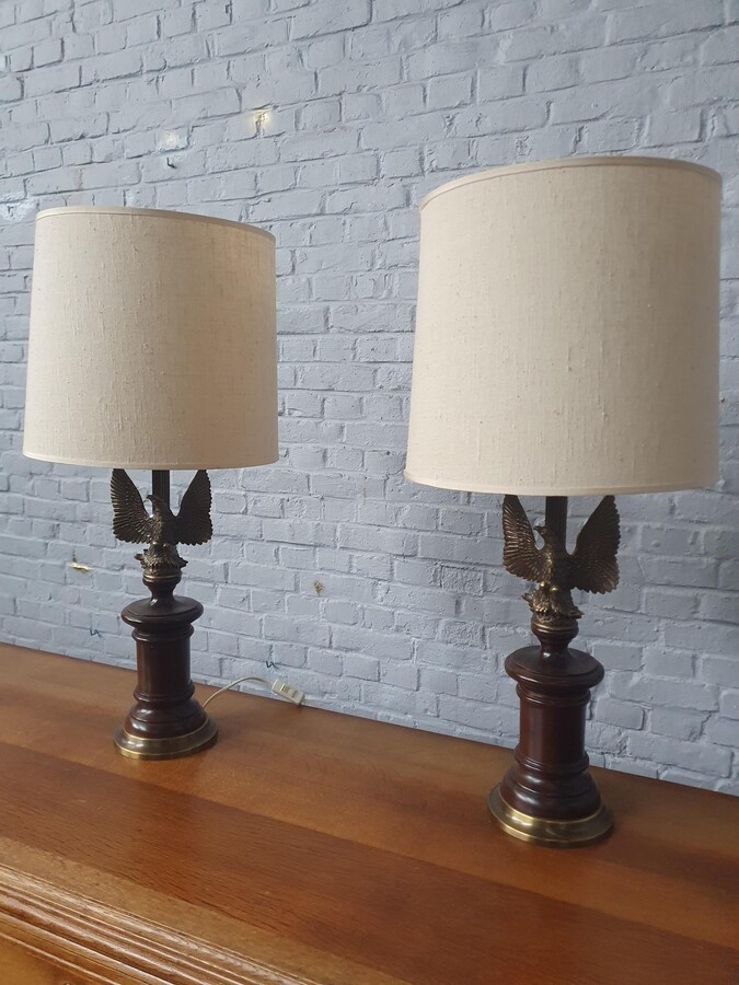 Rococo (Empire) Table lamps (pair)