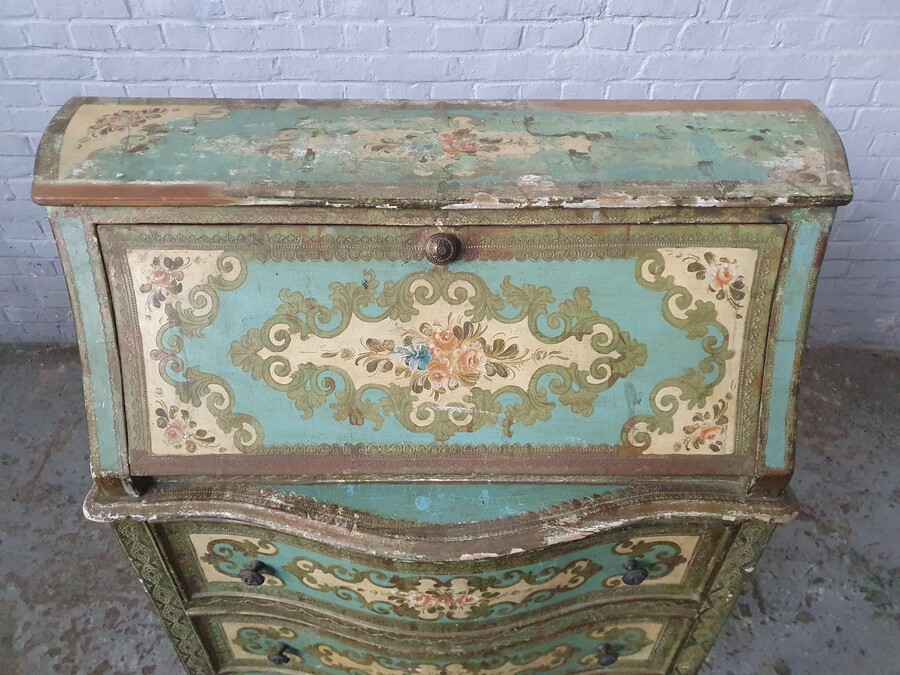 Rococo (Florentine) Secretary desk