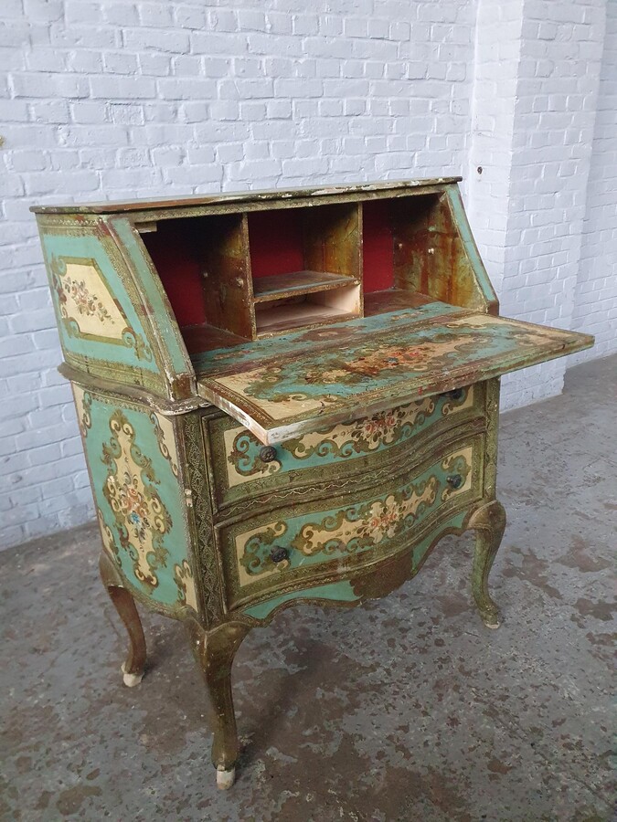 Rococo (Florentine) Secretary desk