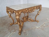 Rococo (Louis XV) Center Table (marble top)