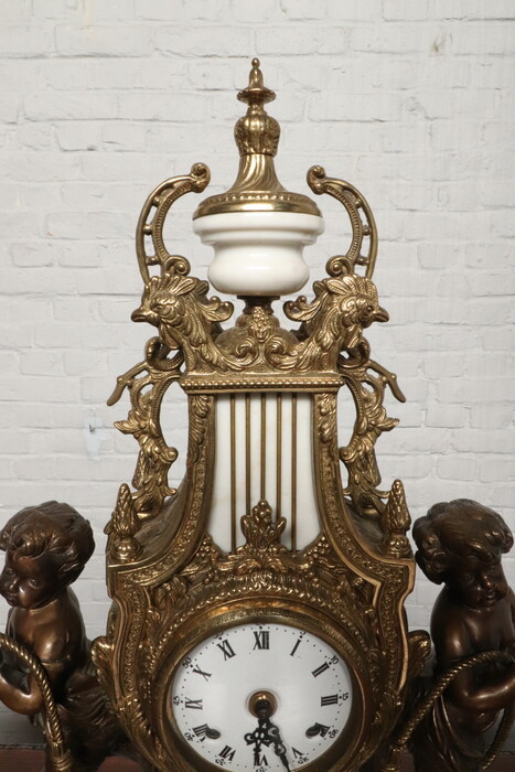 Rococo (Louis XV) Clock set