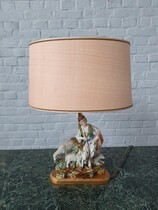 Table lamp Rococo France Porcelain 1940