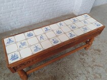 Rustique Coffee Table (tiled)