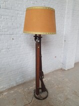 Lampstand Rustique Belgium Oak/Iron 1910