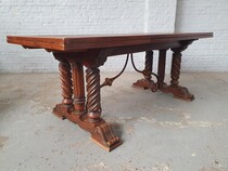 Table Spanish Gothic Belgium Oak/Iron 1920