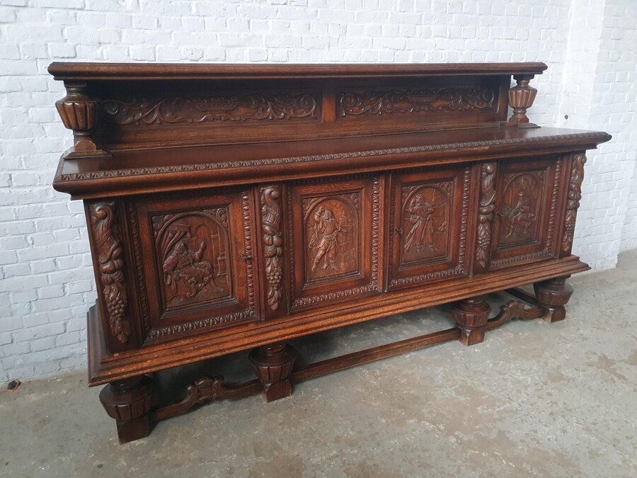 Teniers style Sideboard