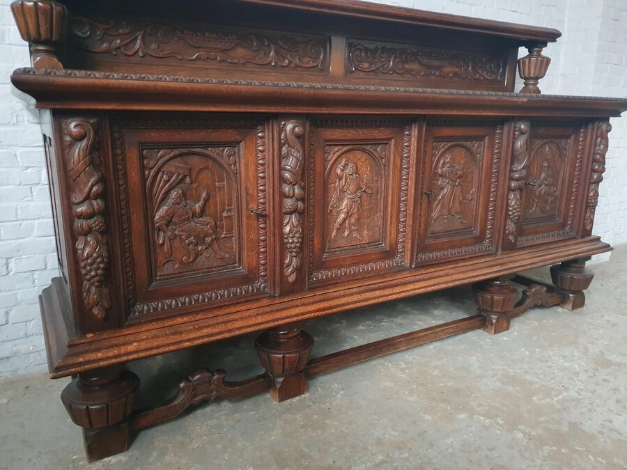 Teniers style Sideboard