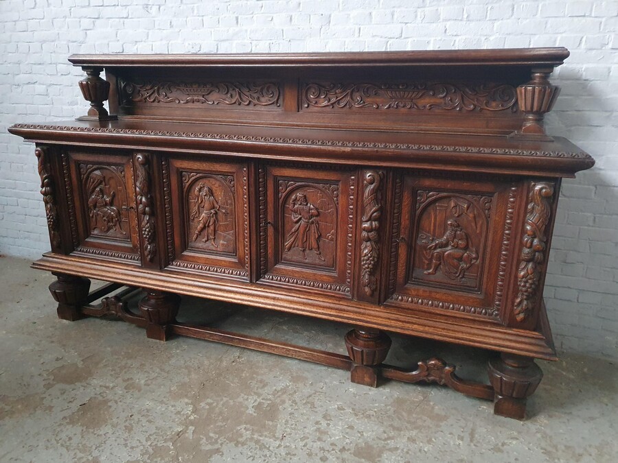 Teniers style Sideboard