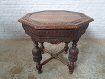 Tudor style Sidetable